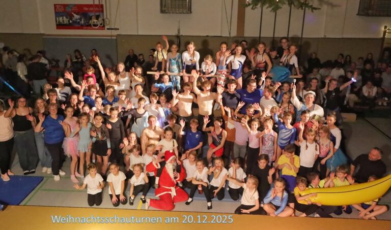 15. Weihnachtsschauturnen am 20. Dezember 2025